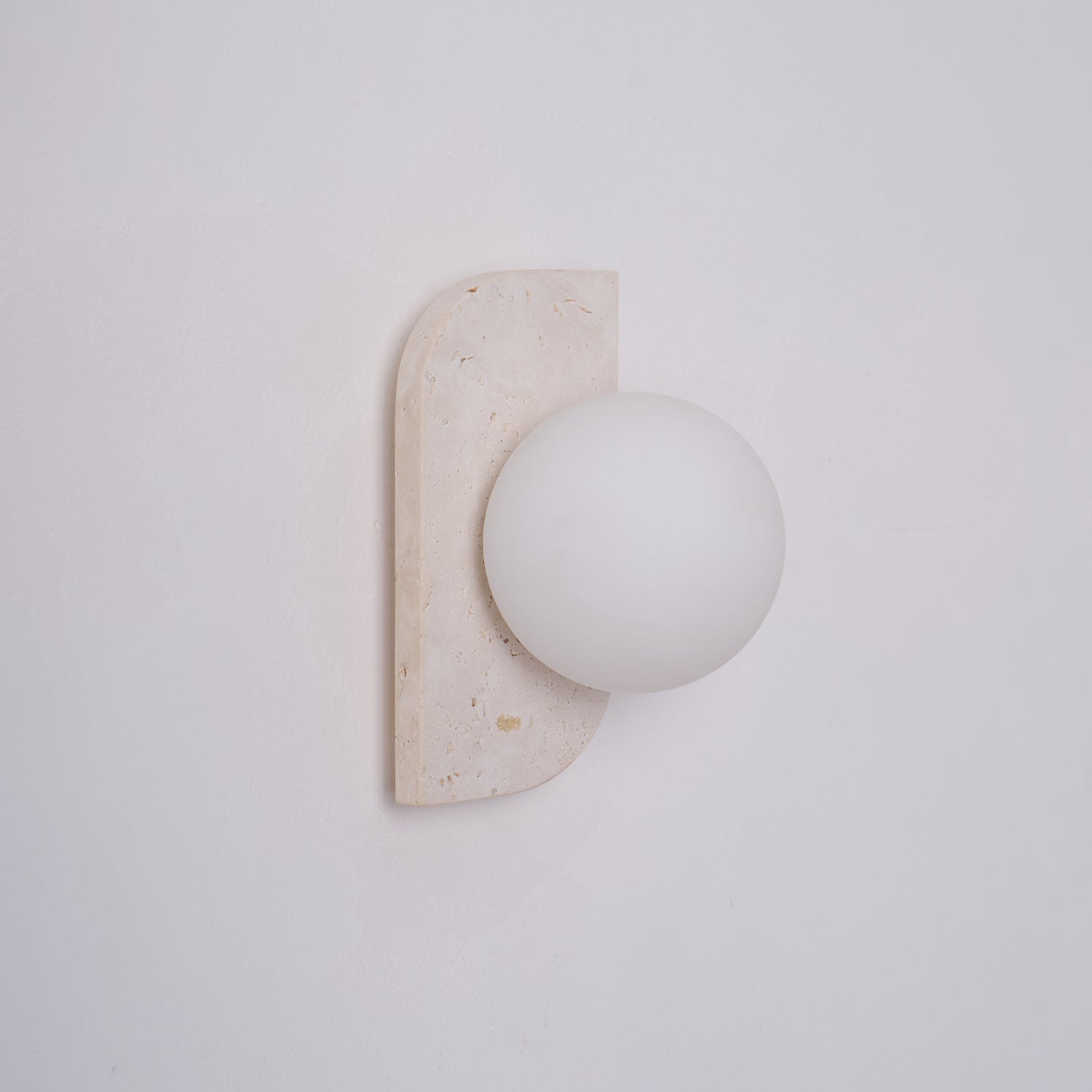 Elysian Travertine Wall Light - Modern Outdoor Sconce for Patio, Garden, and Porch Lighting | Waterproof & Durable Design