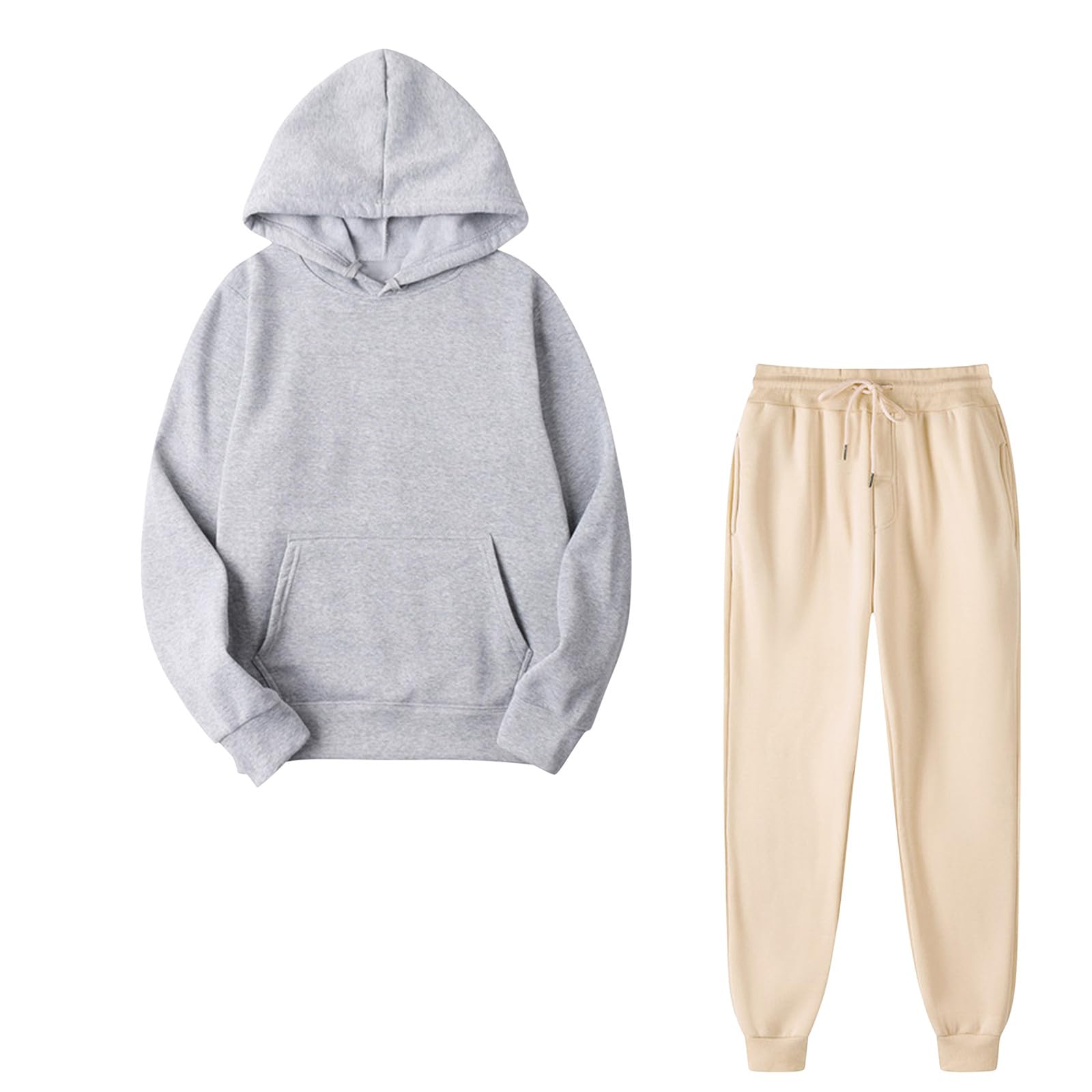 Unisex Casual Hoodie & Sweatpants Set - Fall Outfits 2023 | Lounge & Streetwear