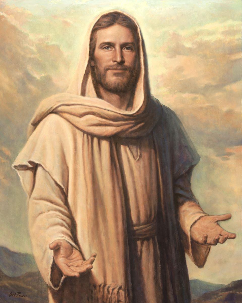 Abide With Me by Del Parson - Inspirational Christian Wall Art for Home & Church Decor - Perfect for Living Rooms, Bedrooms & Worship Spaces