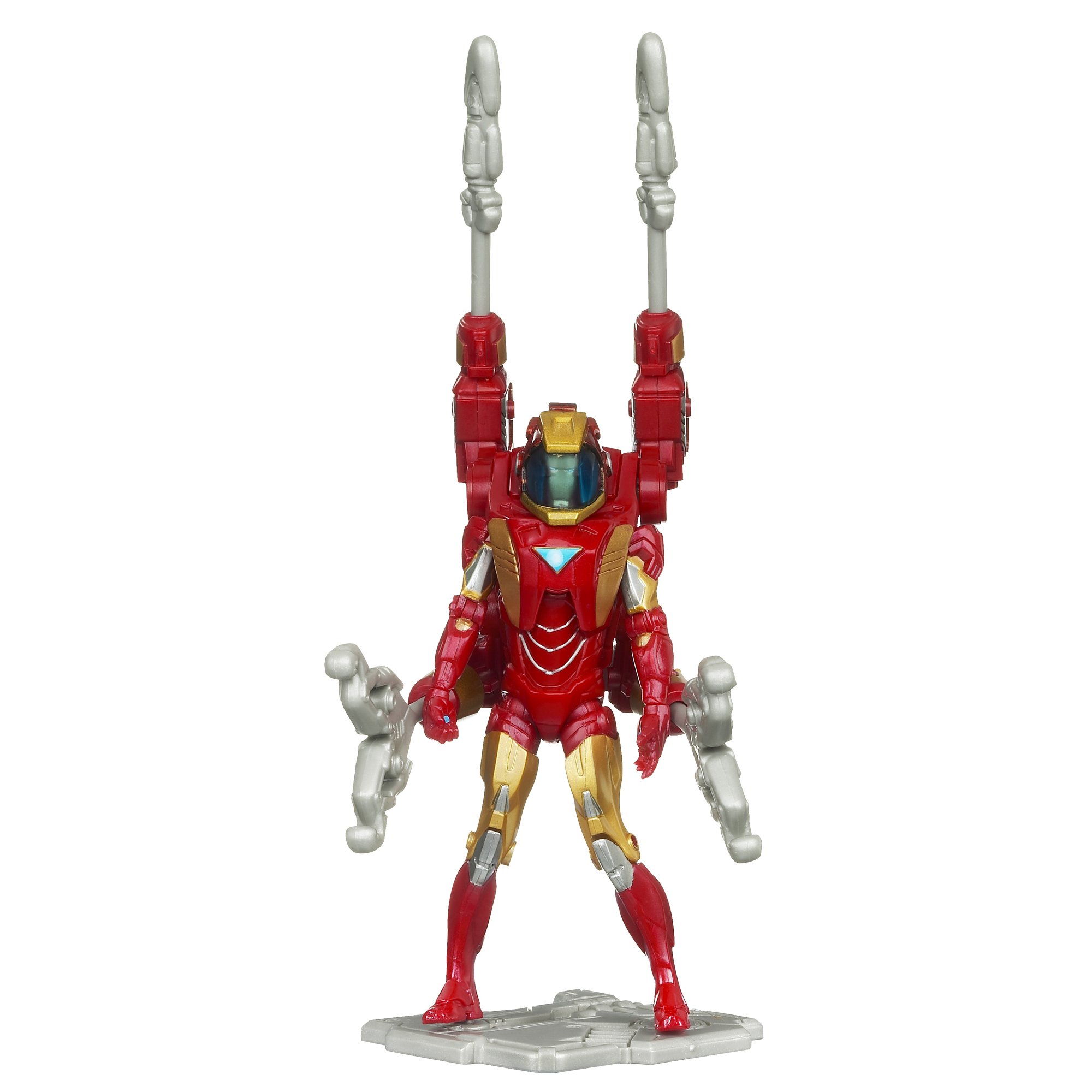 Hasbro Iron Man 2 Concept Series Armor Tech Iron Man Negative Zone Upgrade Action Figure - Collectible Marvel Superhero Toy for Display & Play - Perfect for Marvel Fans, Collectors & Gift Giving