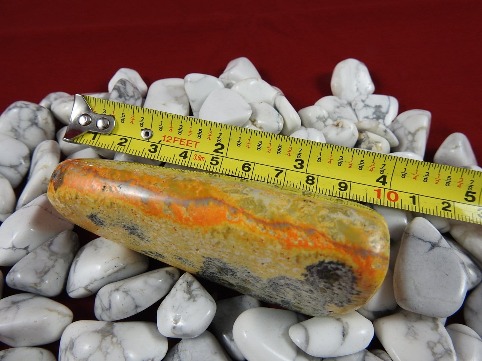 Natural Bumblebee Jasper Free Form Stone - Healing Crystal for Meditation, Yoga & Home Decor | Unique Handcrafted Gemstone for Spiritual Energy & Positive Vibes
