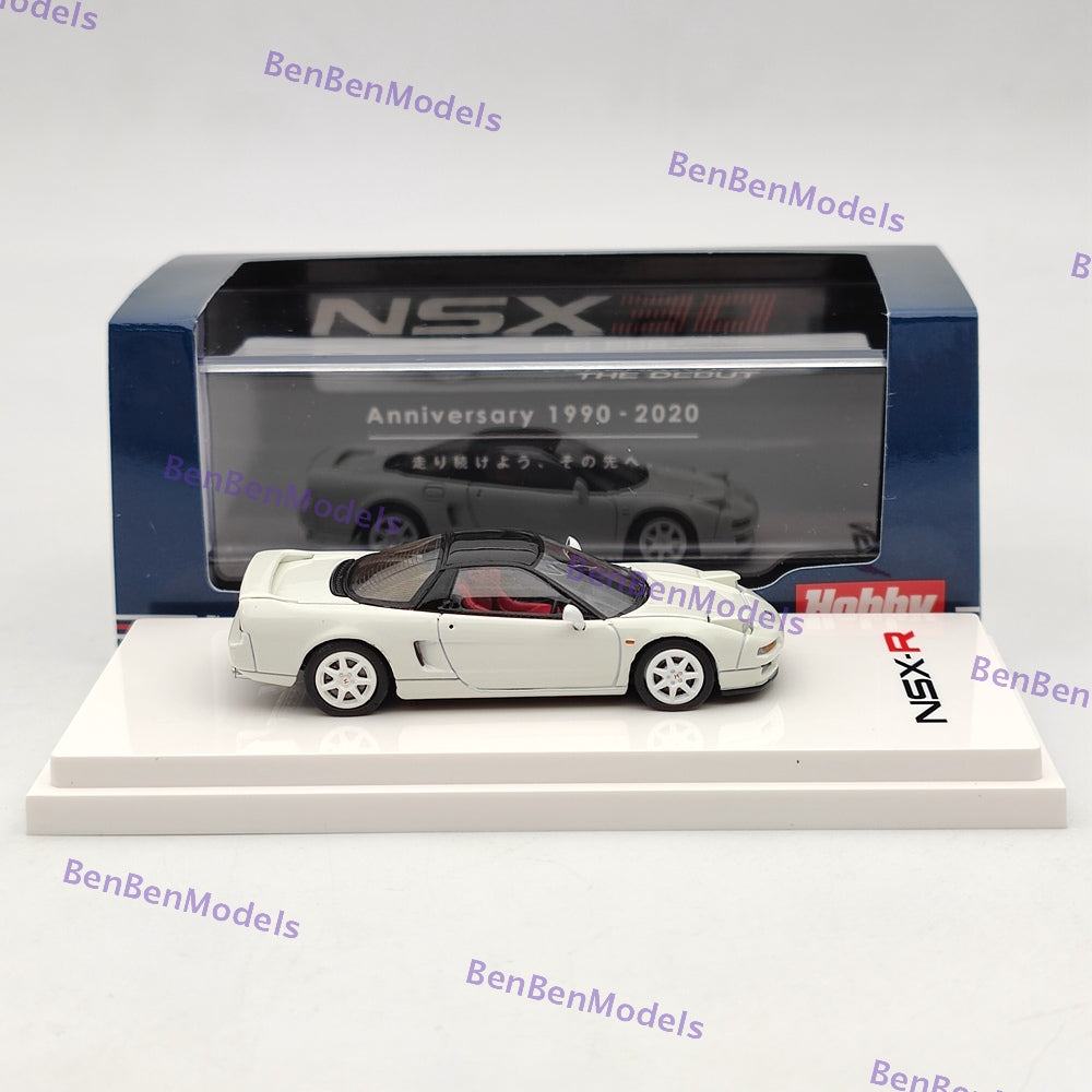 1/64 Scale Hobby Japan NSX (NA1) Type R Diecast Model Car with Engine Display - HJ642006RAW 1992 Honda NSX Collector's Item for Display & Racing Simulation
