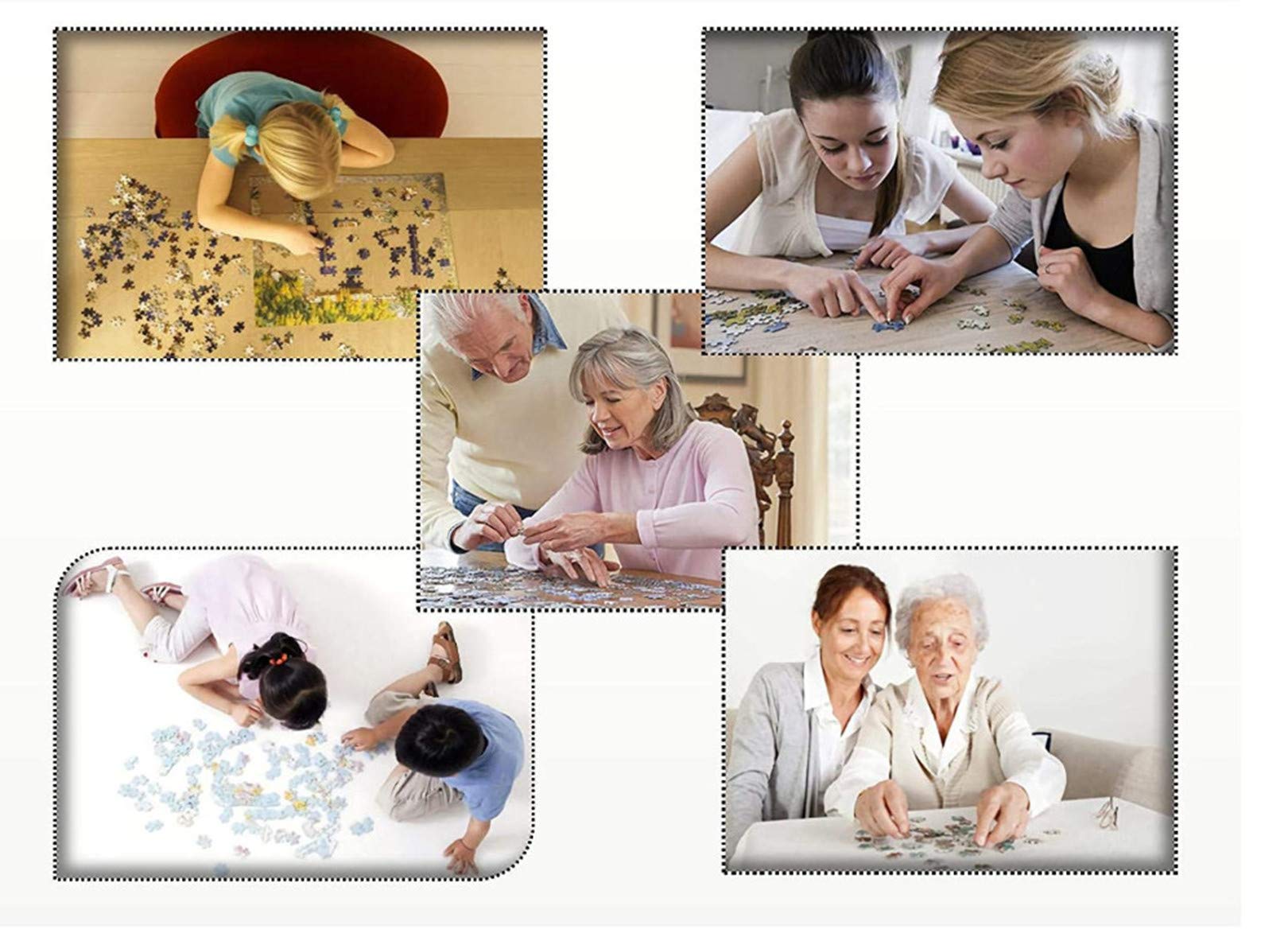 1500 Piece Wooden Jigsaw Puzzle for Adults - Christmas Holiday Gift, Family Game Night, Home Decor (H1, 1500 Pieces)
