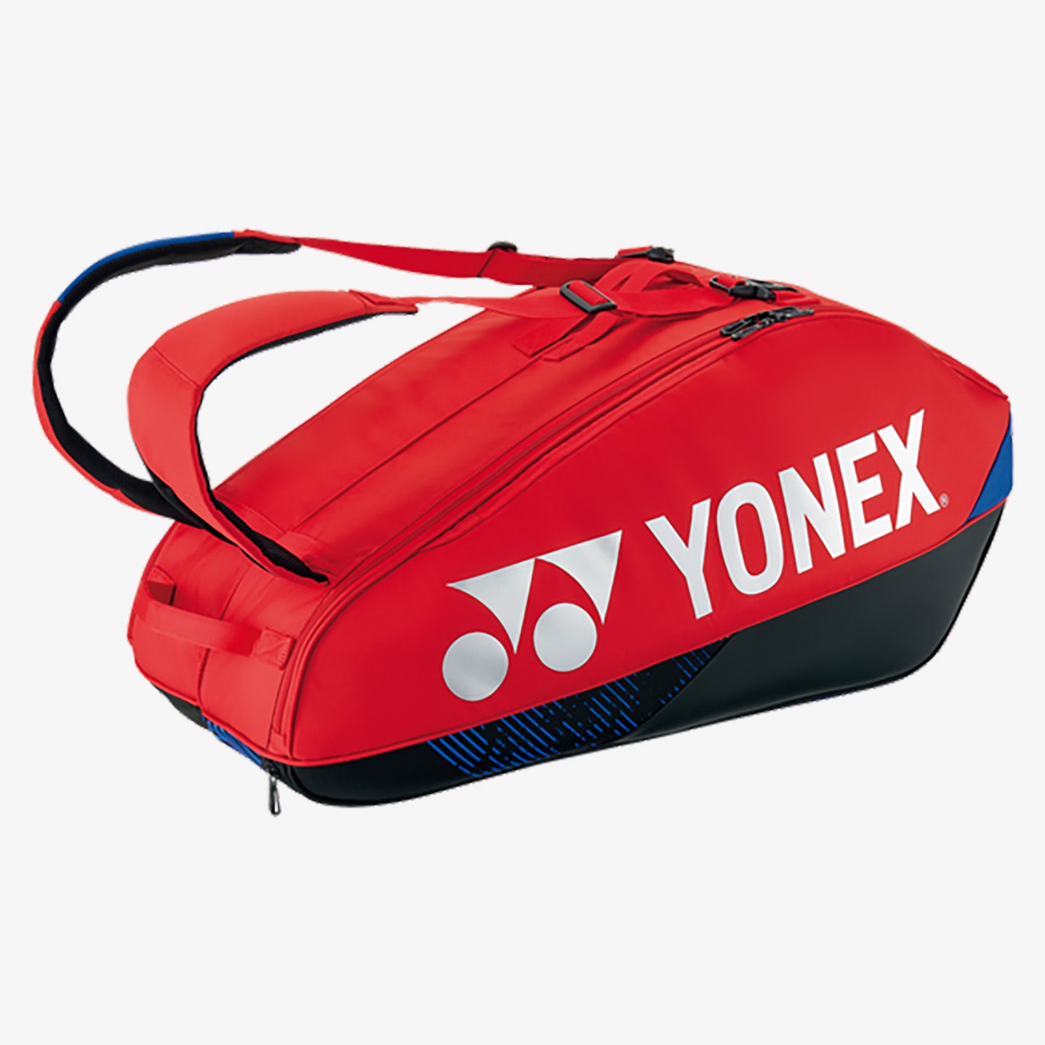 Yonex BAG92426SC Pro Badminton & Tennis Racket Bag 6-Pack (Scarlet) - Perfect for Team Sports, Tournaments & Gym Storage