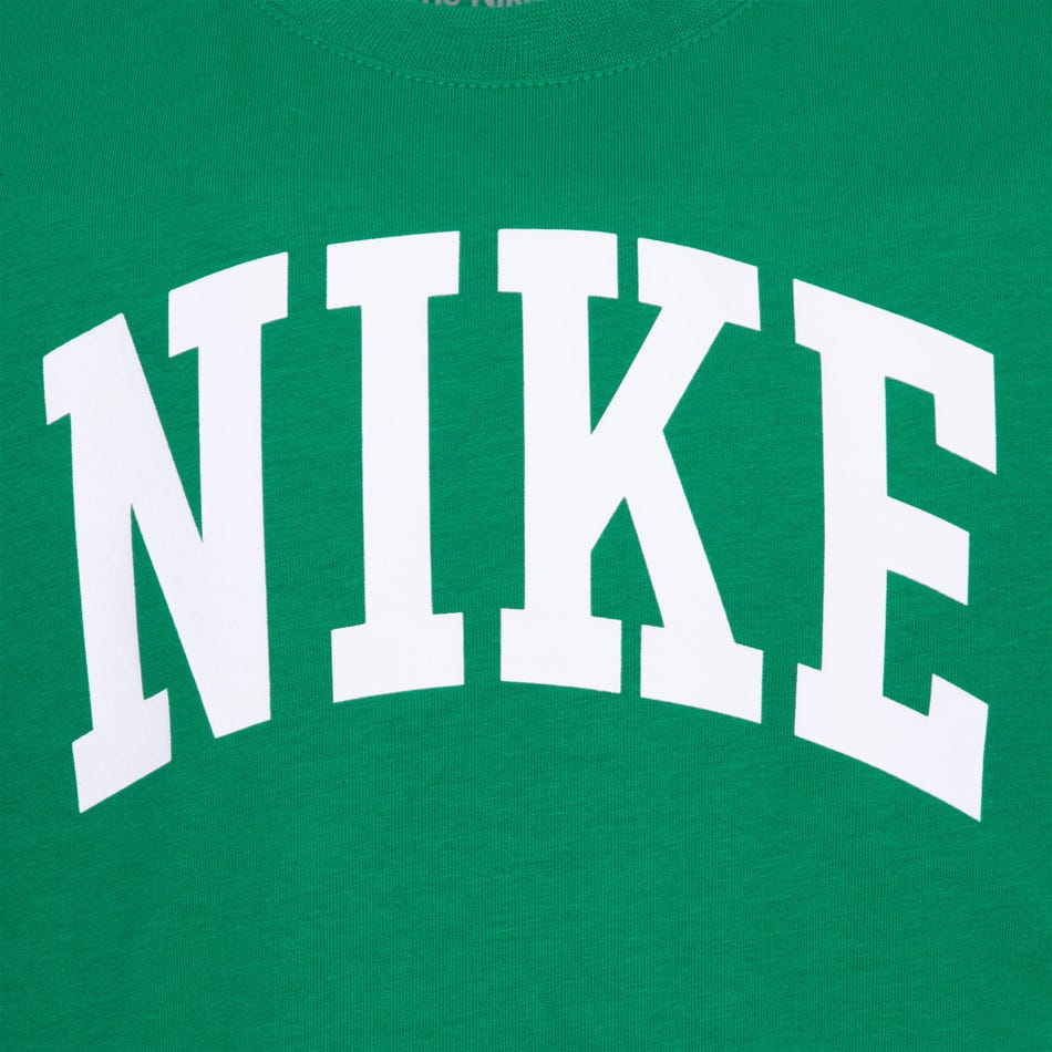 Nike Kids' Seasonal Green Jersey Tee - Comfortable & Stylish Youth Basketball Shirt for School, Sports & Casual Wear