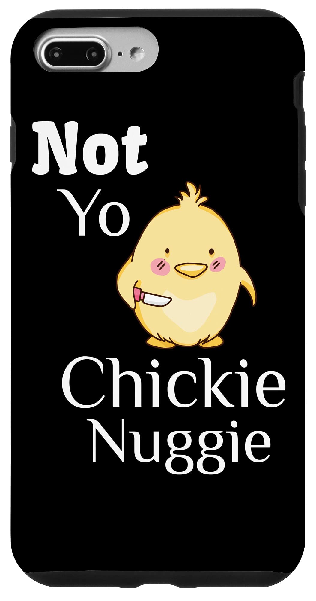 iPhone 7 Plus/8 Plus Protective Phone Case with Unique Chicken Design - Perfect for Everyday Use, Travel & Gift Giving
