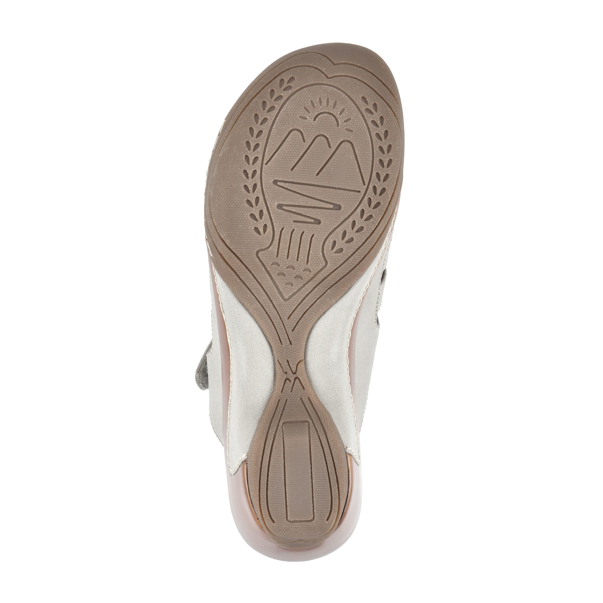 Women's Valencia Strappy Clog Sandal - Comfortable for Walking & Outdoors
