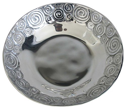 Premium Spiral Salad Bowl - Durable BPA-Free Plastic Mixing Bowl for Fresh Salads, Pasta, and Fruit - Perfect for Kitchen, Picnics, and Parties