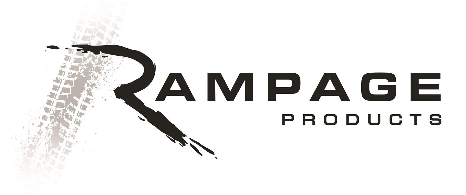 RAMPAGE PRODUCTS Grab Handles for Jeep Wrangler JK (2007-2018) - Heavy Duty Black Pair 779401 - Universal Fit for Off-Roading & Adventure Accessories