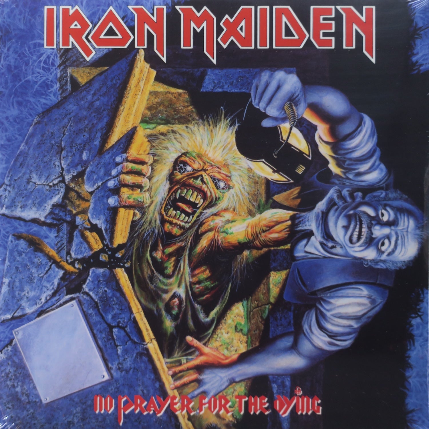 Iron Maiden 'No Prayer For The Dying' Vinyl LP Record - Heavy Metal Music Album for Collectors & Audiophiles - Perfect for Home Listening & Music Collections