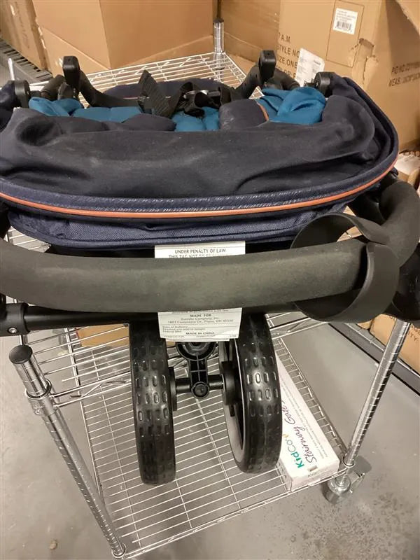Gold Verge3 Stroller - Premium Baby Stroller with Sapphire Blue Design | Lightweight, Compact & Foldable for Travel, Shopping & Outdoor Walks
