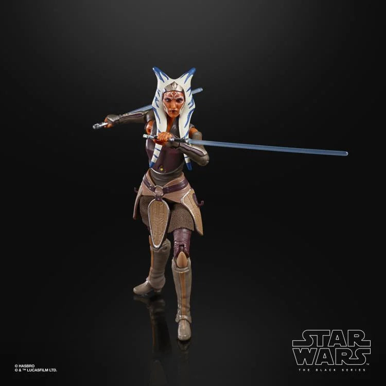 Star Wars The Black Series Ahsoka Tano (Rebels) Action Figure - Premium Collectible Toy for Fans, Gift for Star Wars Enthusiasts | Display, Cosplay, and Role-Playing Scenes