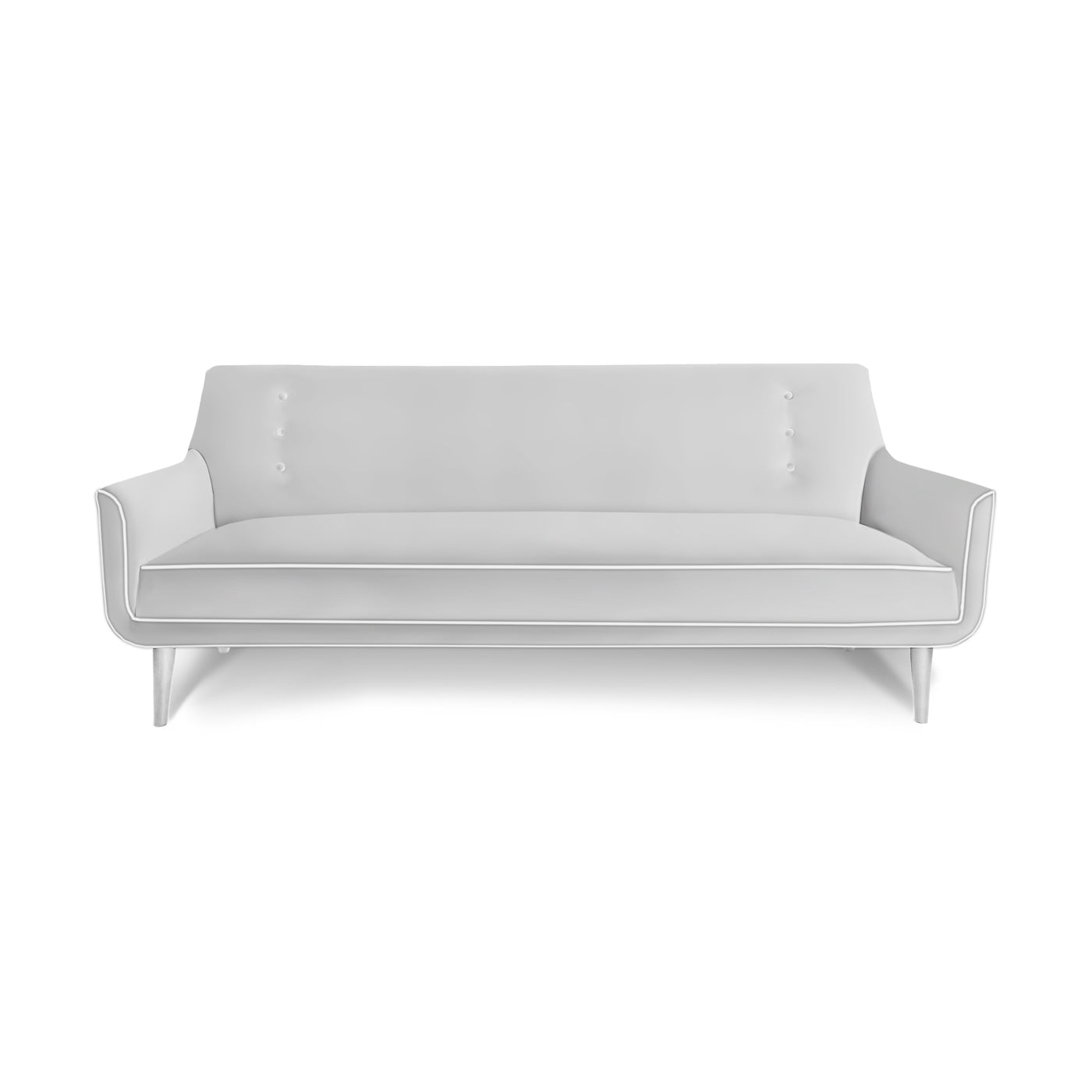 Mrs. Godfrey Sofa - Modern Comfortable Upholstered Living Room Couch for Home, Office & Lounge - Perfect for Relaxing, Entertaining & Small Spaces