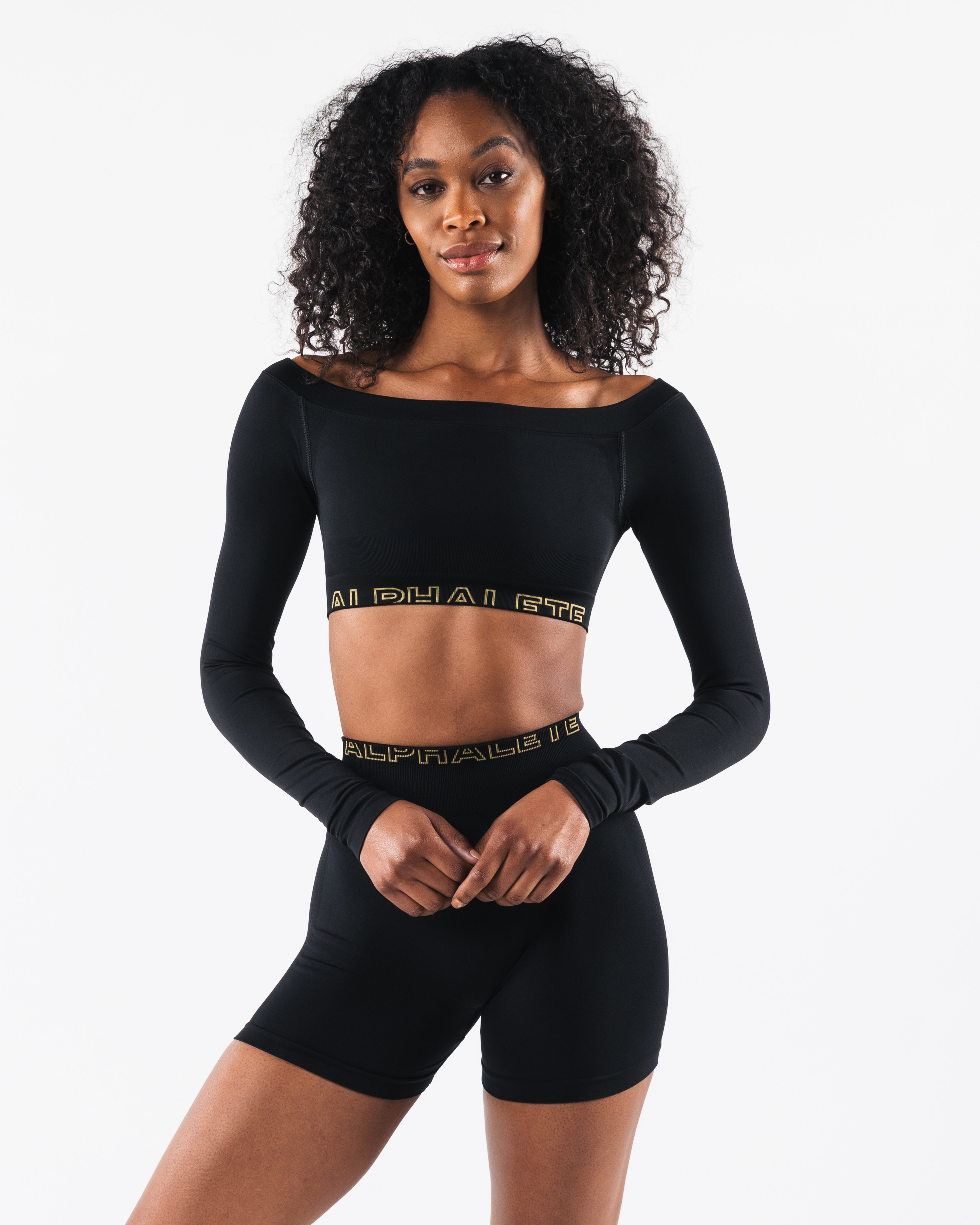 Amplify Halley LS Black SE - Stylish Women's Long Sleeve Top for Casual Wear, Work & Everyday Outfits
