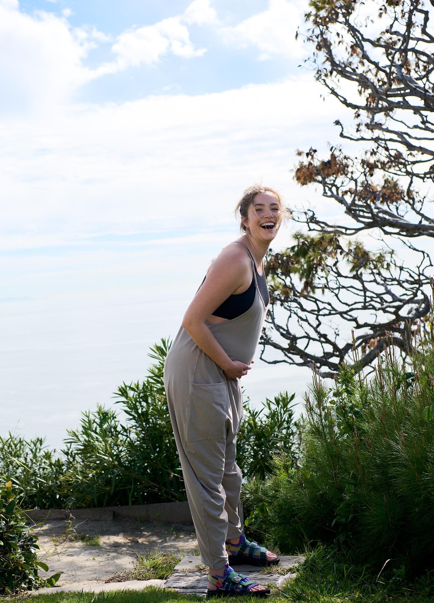 FP Movement X HATCH Hot Shot Onesie - Women's Comfortable Jumpsuit for Yoga, Lounge & Travel - Perfect for Maternity, Workouts and Relaxation at Home