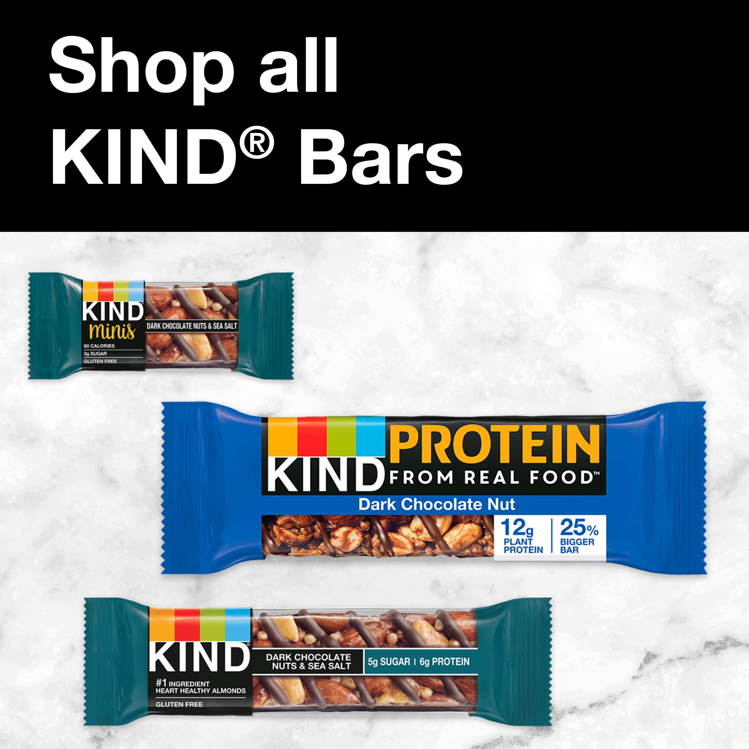 KIND Chocolate Chunk Protein Bars - Gluten Free Healthy Snacks with 10g Protein (30 Count) - Perfect for On-the-Go Energy, Workouts & Office Snacking