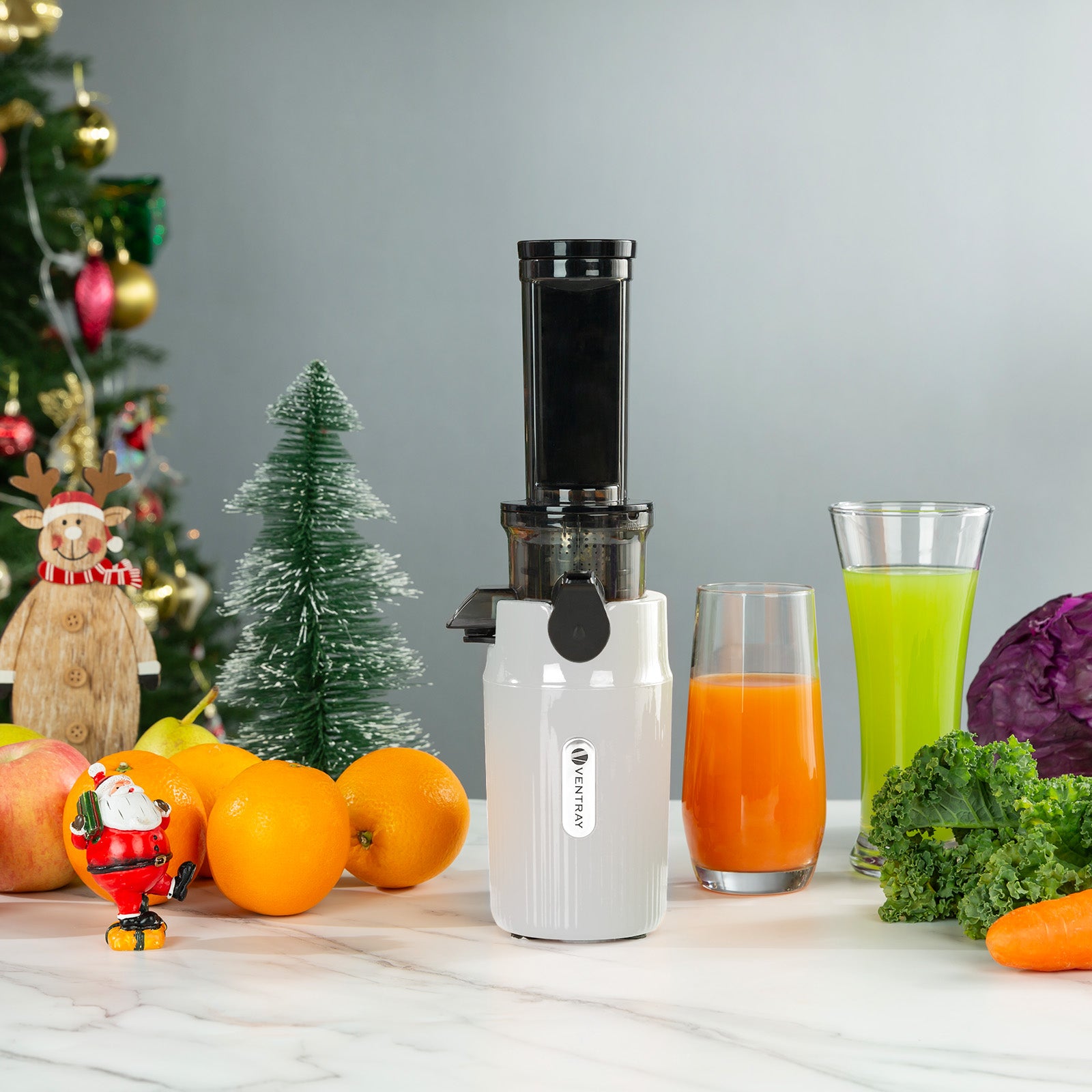 Premium Ginnie Juicer - High-Speed Cold Press Juicer for Fruits & Vegetables - Perfect for Healthy Juicing at Home, Gym, or Office