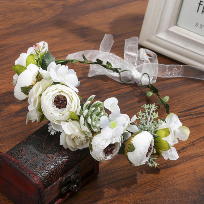 Beautiful Floral Wreath for Home Decor - Perfect for Weddings, Parties & Wall Decorations