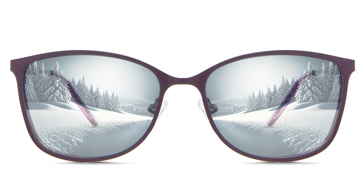 Yvonne Women's Prescription Tinted Glasses - Stylish & UV Protection for Reading, Driving & Outdoor Activities