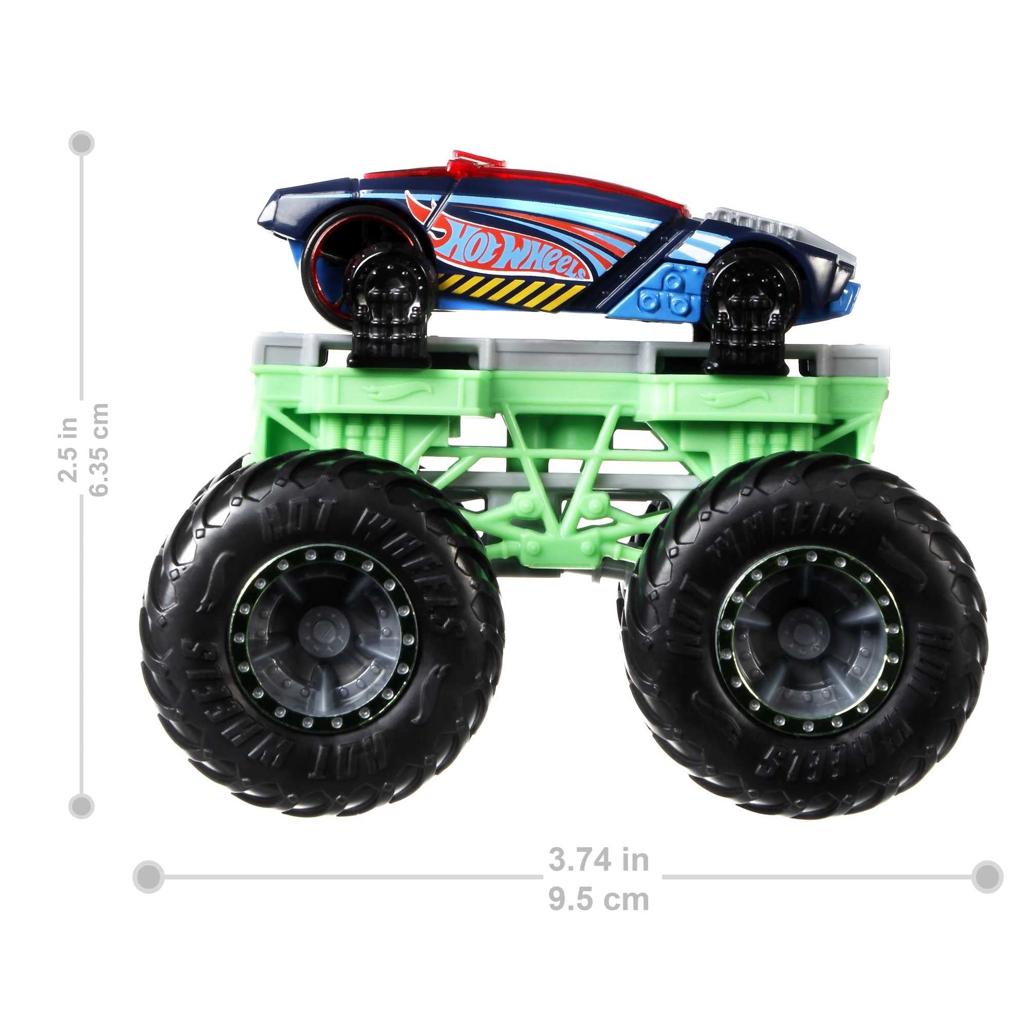 Hot Wheels Monster Trucks Monster Maker Toy - Customizable Die-Cast Car for Kids - Perfect for Playtime, Collecting & Birthday Gifts