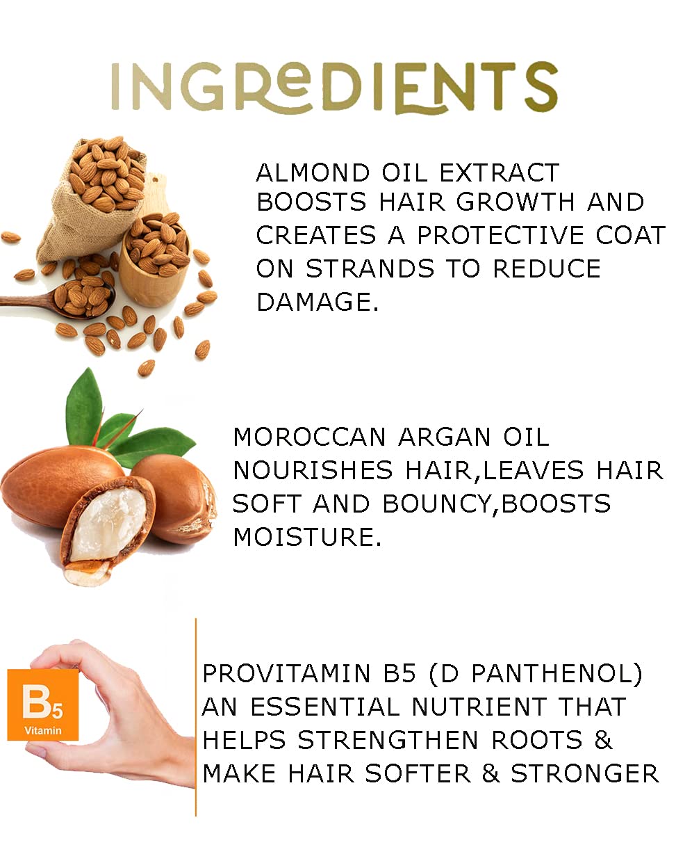 QUAT Moroccan Argan Oil Conditioner - Deep Nourishing & Repairing Hair Treatment for Long, Damaged Hair - Adds Shine & Softness - 250ml - Perfect for Dry, Frizzy Hair Care & Salon-Quality Results at Home