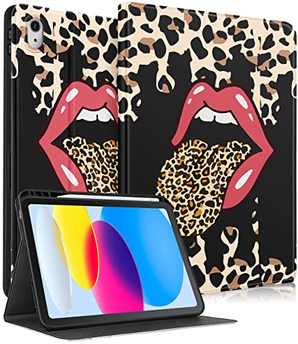 Red Lips Leopard