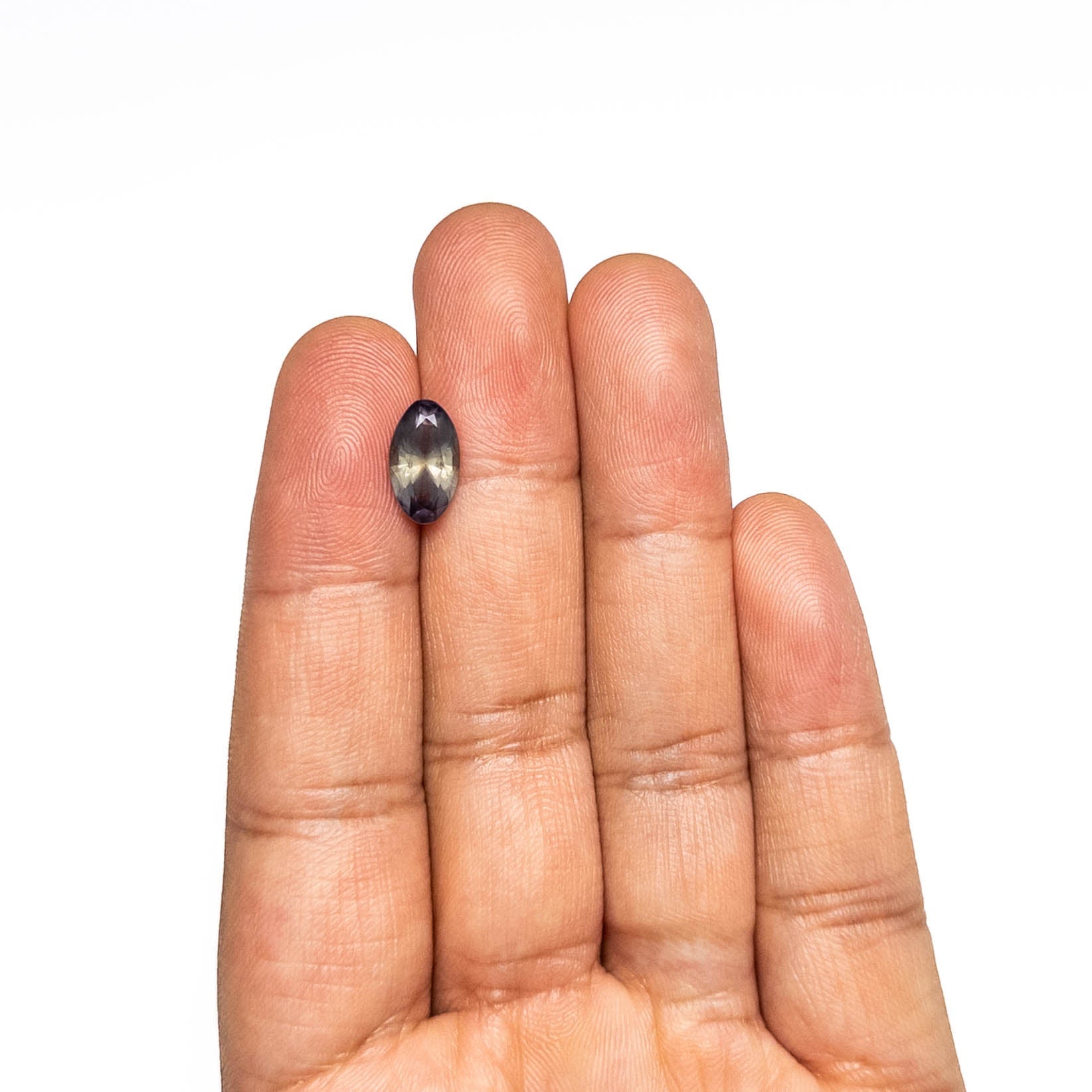 2.98ct Oval Brilliant Blue Sapphire Gemstone - 11.75x6.75x5.04mm Natural Loose Sapphire for Jewelry Making, Engagement Rings & Necklaces