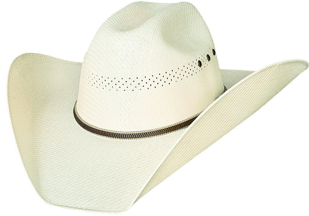 Bullhide Hats 2694 Bait A Hook 50X 7 1/8 Natural Cowboy Hat for Men - Western Rodeo, Outdoor Fishing & Country Style Fashion