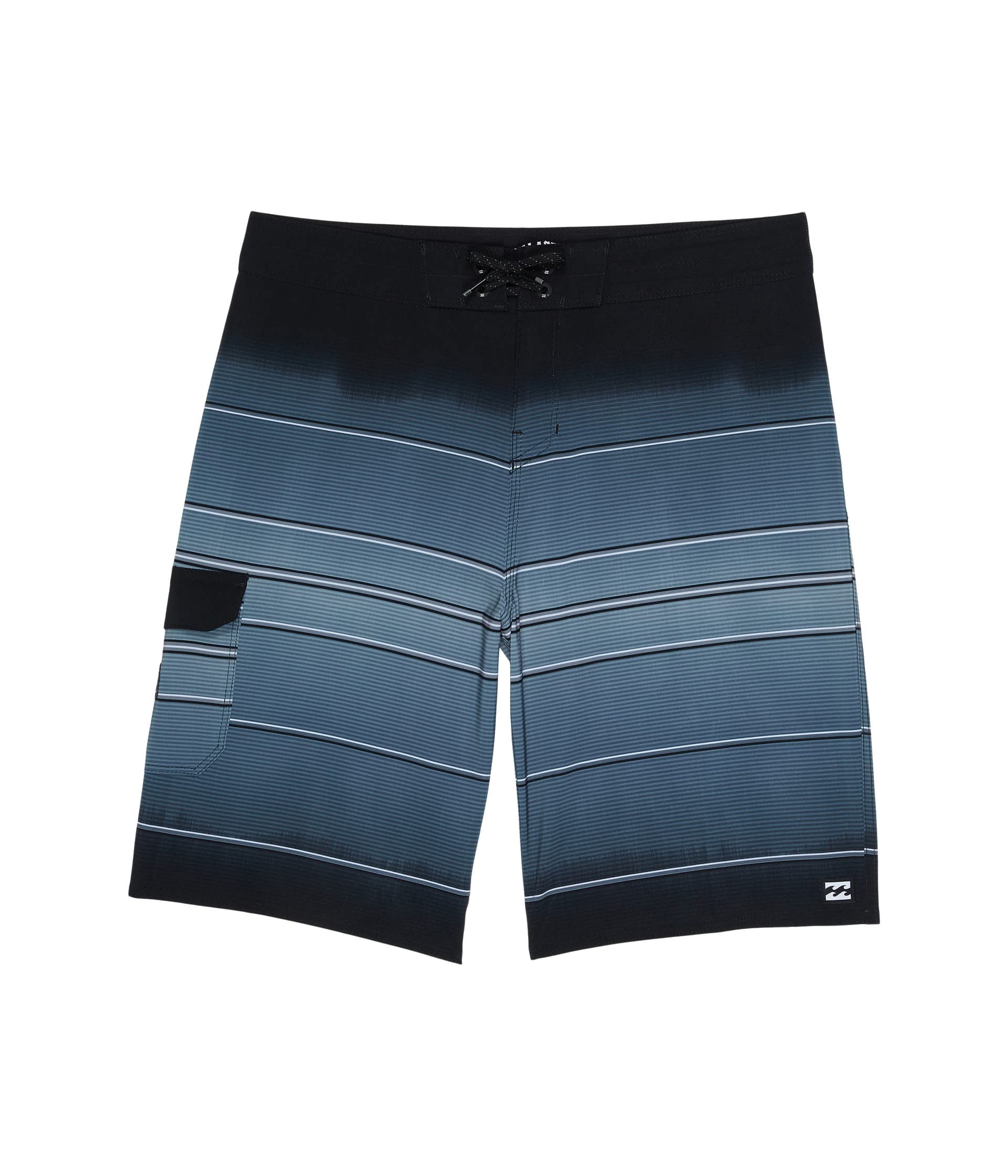 Billabong Boys' All Day Stripe Pro Boardshort - Quick-Dry Swim Trunks for Surfing, Beach & Pool Activities | Comfortable Stretch Fabric with UPF Protection