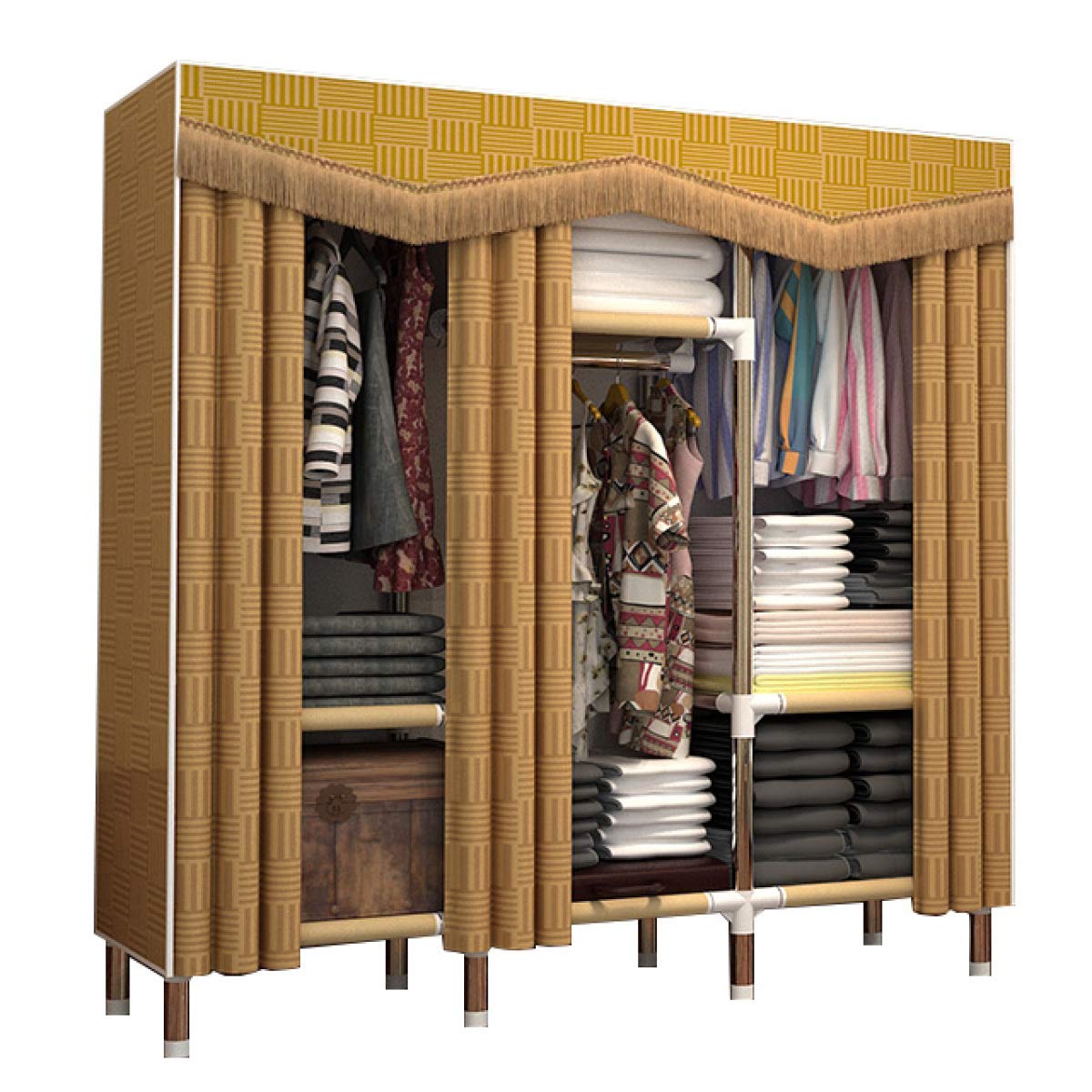 BYCDD Portable Cloth Wardrobe - 50.4