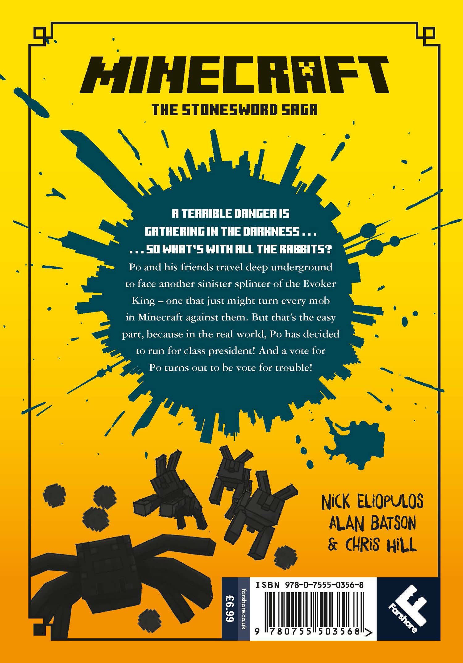 **Minecraft: Mobs Rule! - Official Illustrated Children's Gaming Fiction Book 2 (Stonesword Saga) - Perfect for Kids Ages 6-9 & Fans of Minecraft Movies - Great for Bedtime Reading & Young Gamers**