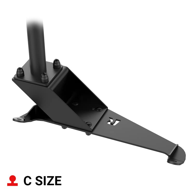 RAM MOUNTS No-Drill Mount for '05-23 Toyota 4Runner & Tacoma RAM-VB-138-SW2 - Compatible with RAM Tablet & Laptop Holders for Off-Road & Work Truck Use