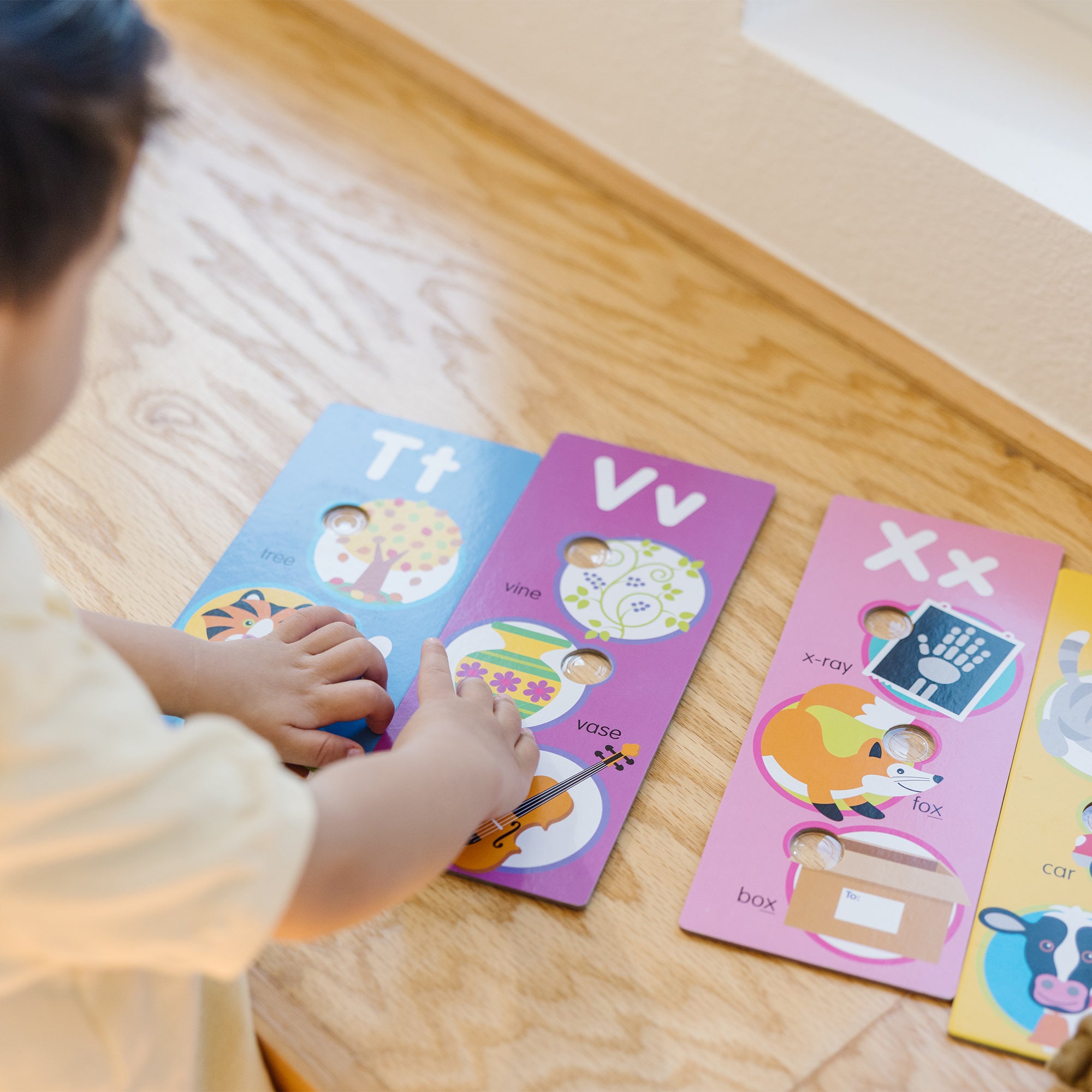 Poke A Dot Jumbo Alphabet Learning Cards - Interactive ABC Flash Cards for Toddlers & Preschoolers - Perfect for Homeschooling & Early Childhood Education
