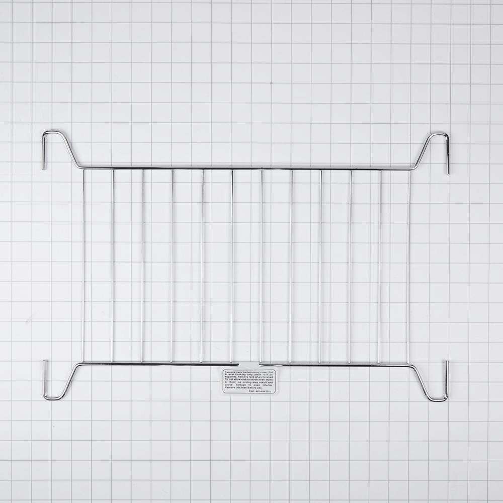Amana W10803366 Microwave Cooking Rack - Stainless Steel Oven Shelf for Even Heating | Perfect for Reheating, Defrosting & Multi-Level Cooking in Microwave Ovens