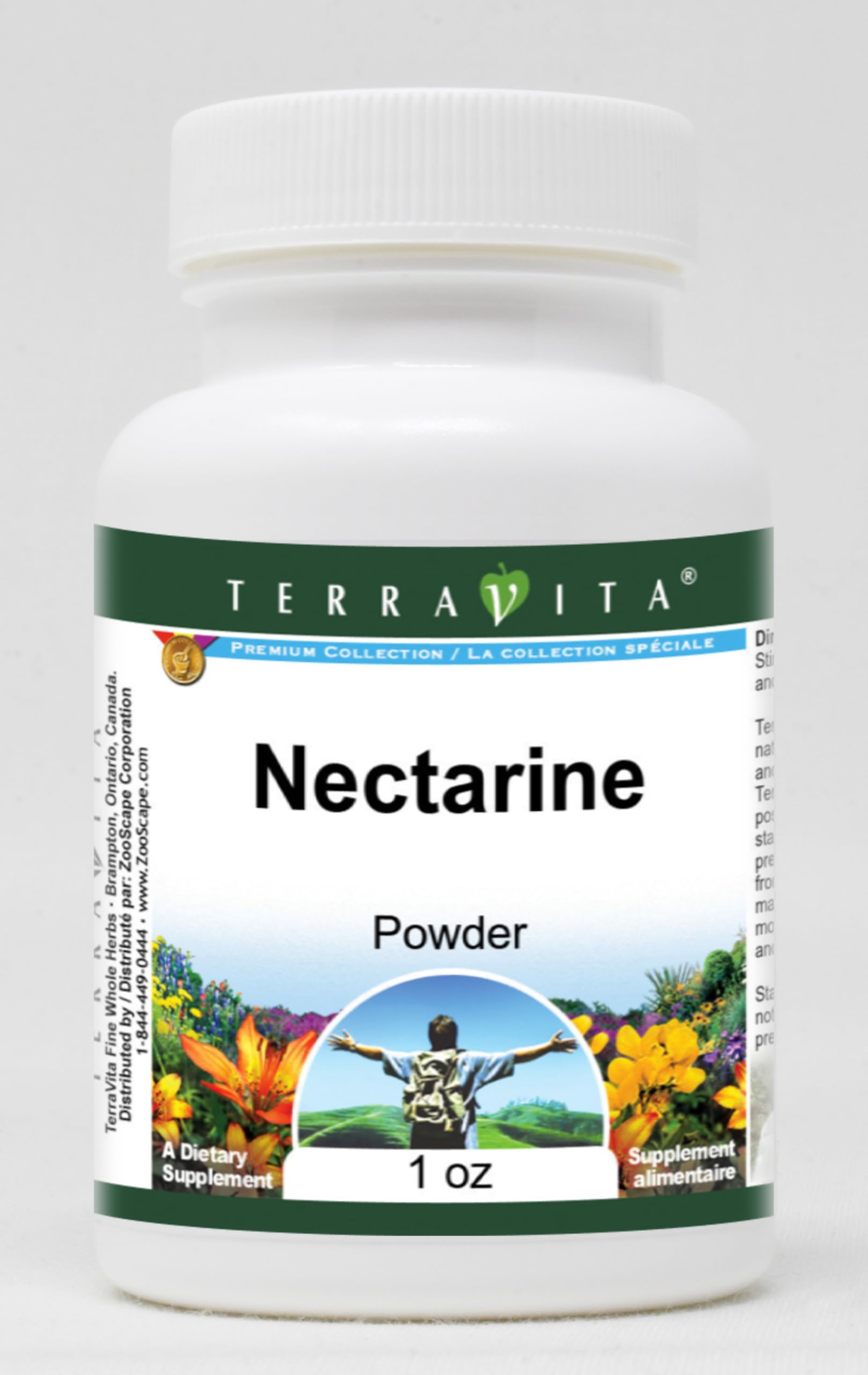 Organic Nectarine Powder 1 oz (3 Pack) - 100% Pure Freeze-Dried Fruit Powder for Smoothies, Baking & Healthy Snacks - Non-GMO, Gluten-Free - ZIN: 520908