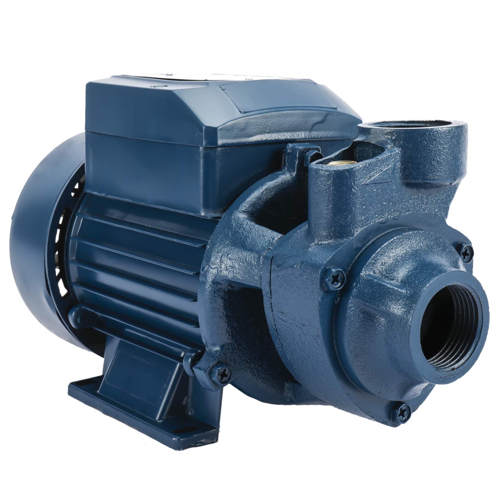 KUNTEC 1/2HP Centrifugal Clear Water Pump - Electric Industrial Grade for Farm, Pool & Pond Use - Perfect for Irrigation, Water Transfer and Fountain Applications