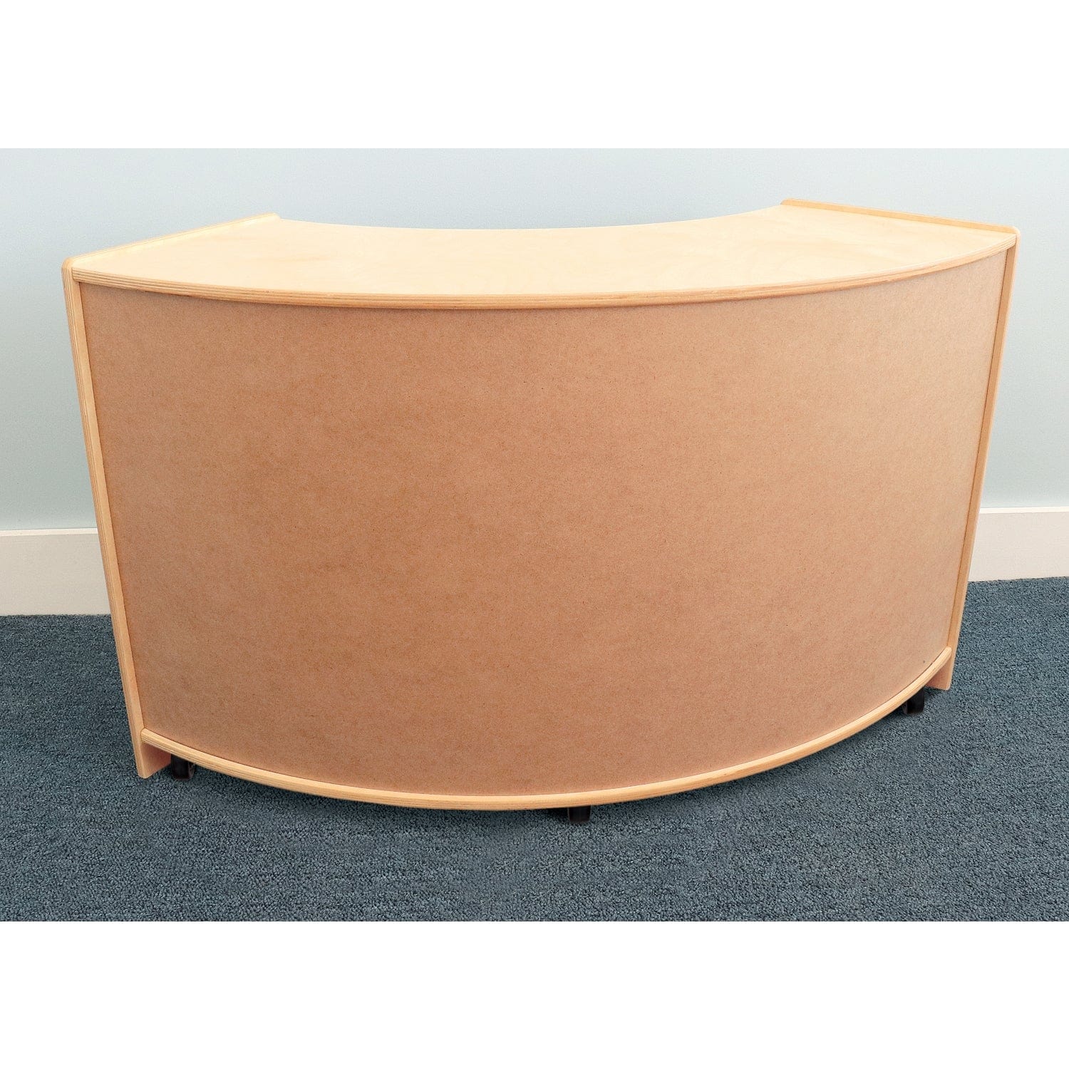 Curve Out Mobile Storage Cabinet - Portable Organizer for Home, Office & Garage - Perfect for Storing Tools, Toys & Supplies