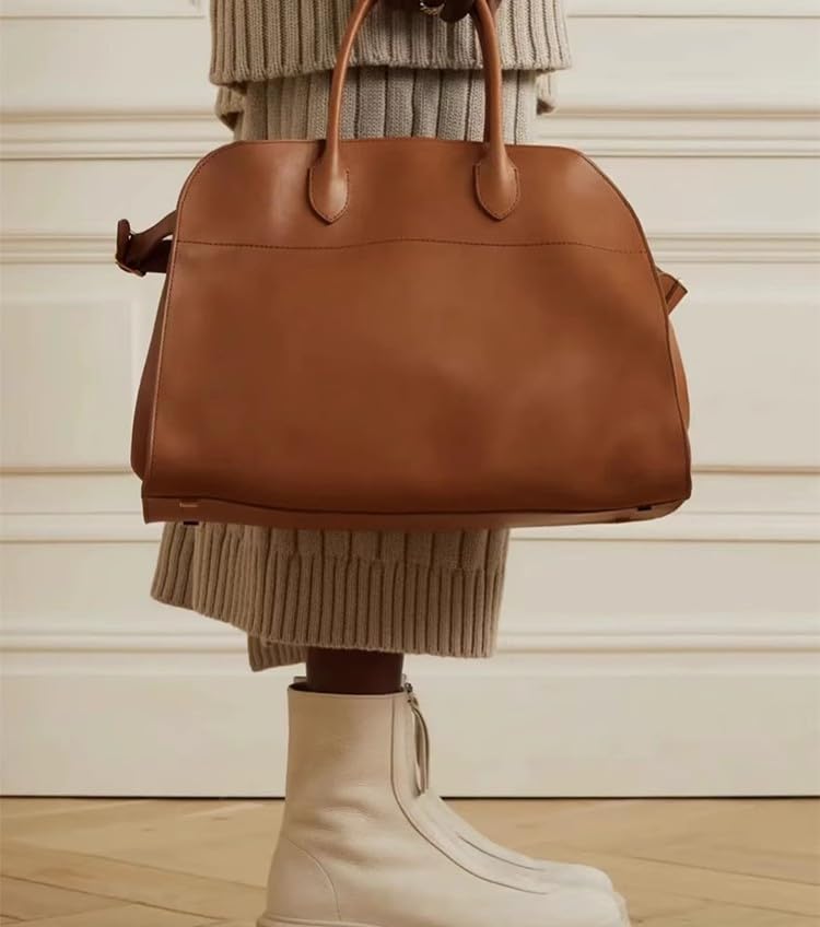 Stylish Large Margaux Leather Handbag for Women - Perfect for Work, Travel & Everyday Use