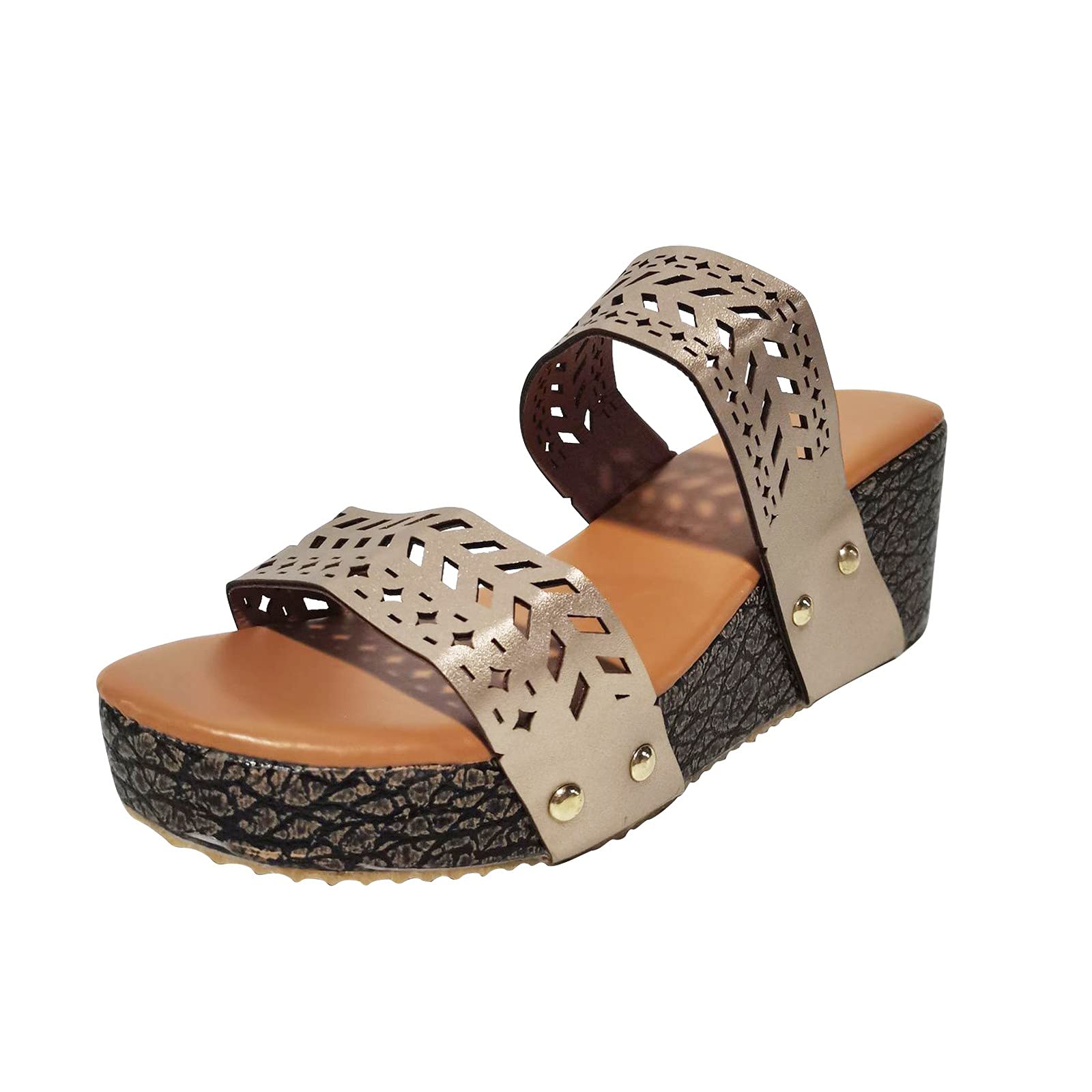 2022 Summer Women's Breathable Mule Slippers - Comfortable Indoor/Outdoor Slide Sandals for Home, Beach & Poolside Relaxation