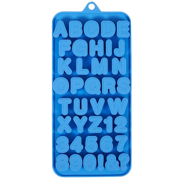 Premium Silicone Candy Molds for Baking - Alphabet Letters & Numbers Set - Perfect for DIY Cake Decorating, Chocolate Making, and Party Treats