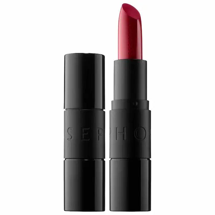 Sephora Satin Hydrating Lipstick - 12 Long-Lasting Shades, Moisturizing & Non-Sticky Formula for Smooth Lips | Perfect for Daily Wear, Date Night & Special Occasions