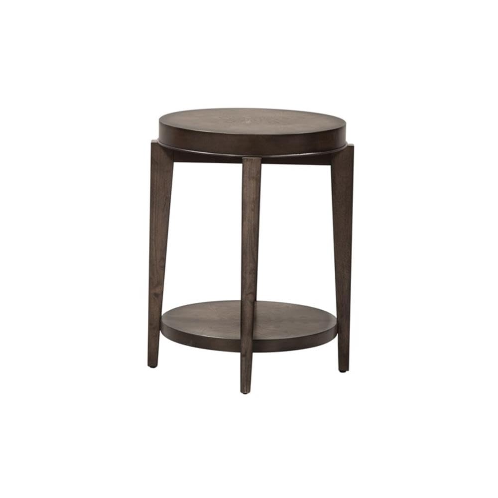 Liberty Furniture Industries Penton Oval Chair Side Table - Stylish End Table for Living Room, Bedroom & Office - Perfect for Coffee, Books & Decor