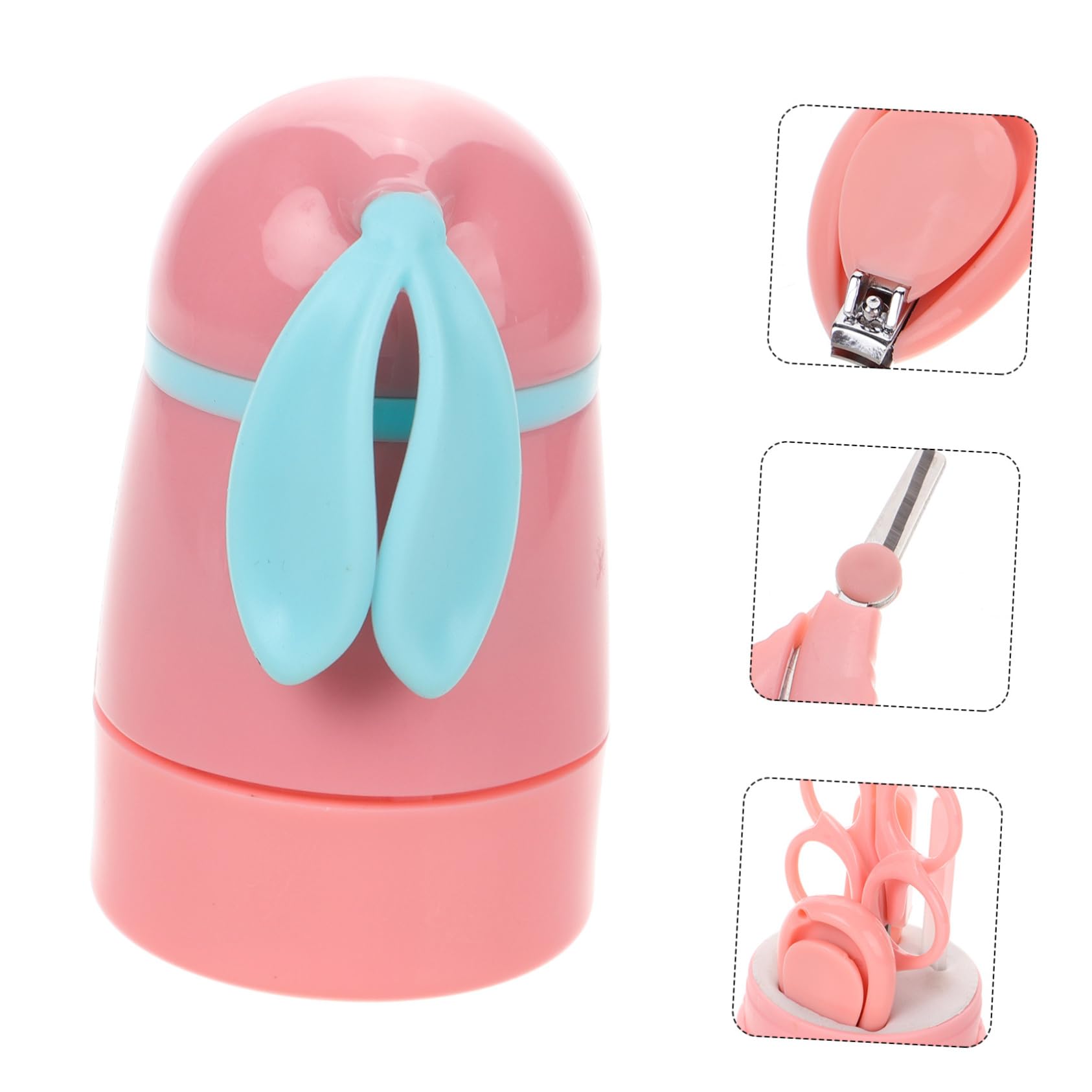 Baby Electric Nail Trimmer Kit - Safe Clippers & Filer for Newborns & Toddlers - Perfect for Home & Travel Grooming