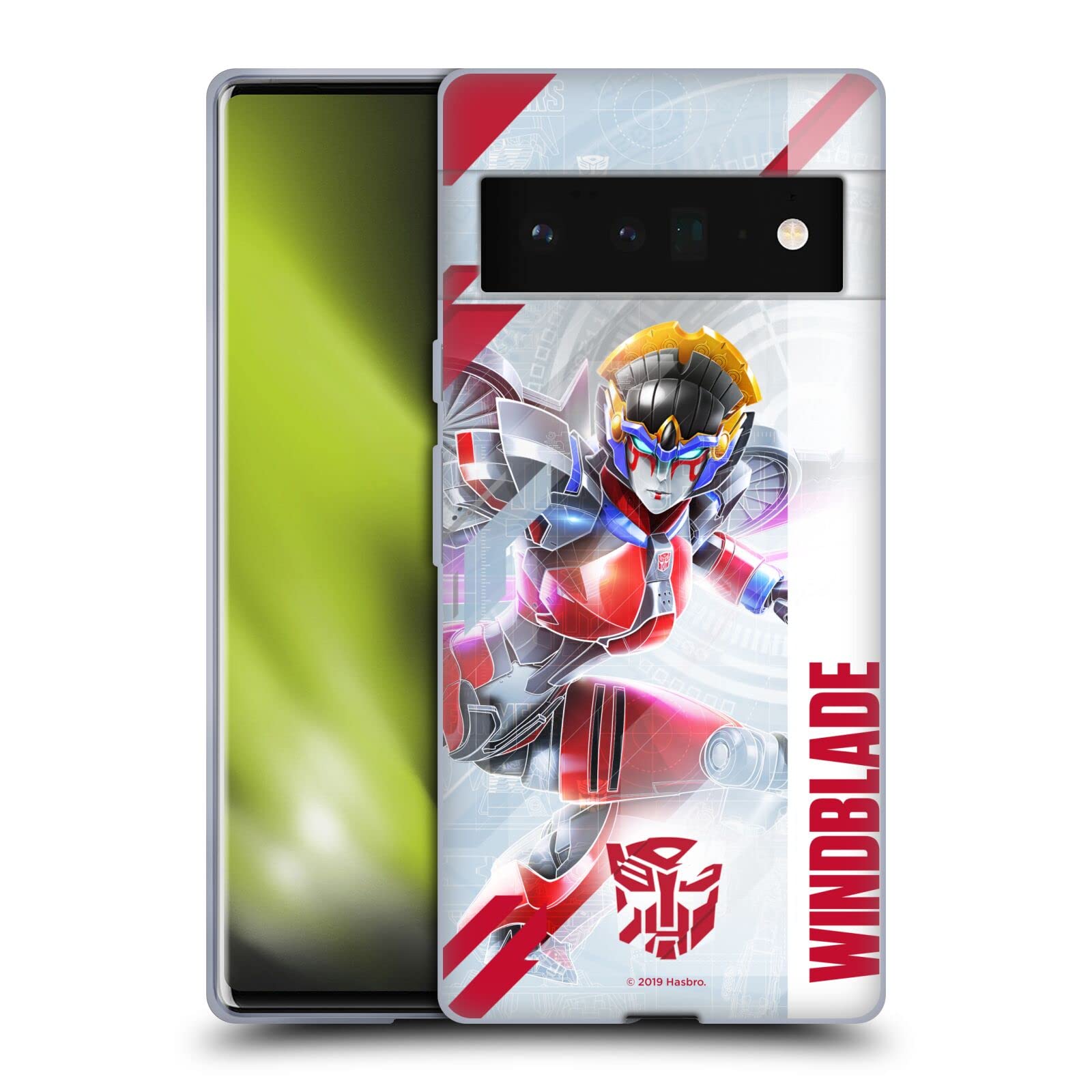 Transformers Windblade Autobots Gel Case for Google Pixel 6 Pro - Officially Licensed Phone Cover for Fans