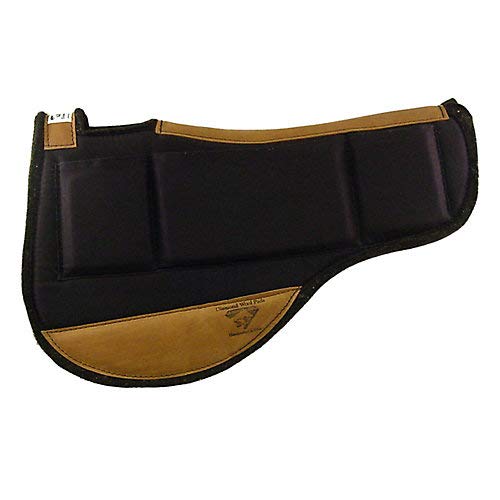 Premium Diamond Wool Endurance Contoured Relief Pad for Horses - Comfortable Saddle Pad for Riding, Training & Show - Breathable & Shock Absorbing Equestrian Gear