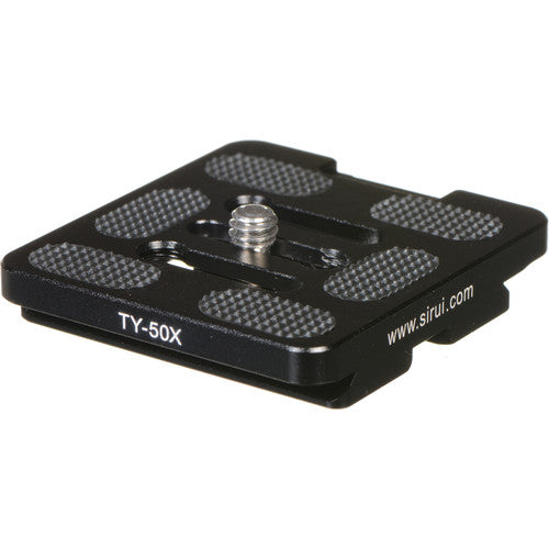 SIRUI TY 50X Quick Release Plate for DSLR Cameras - Compatible with Tripods, Monopods & Stabilizers - Perfect for Photography, Videography & Travel Shooting