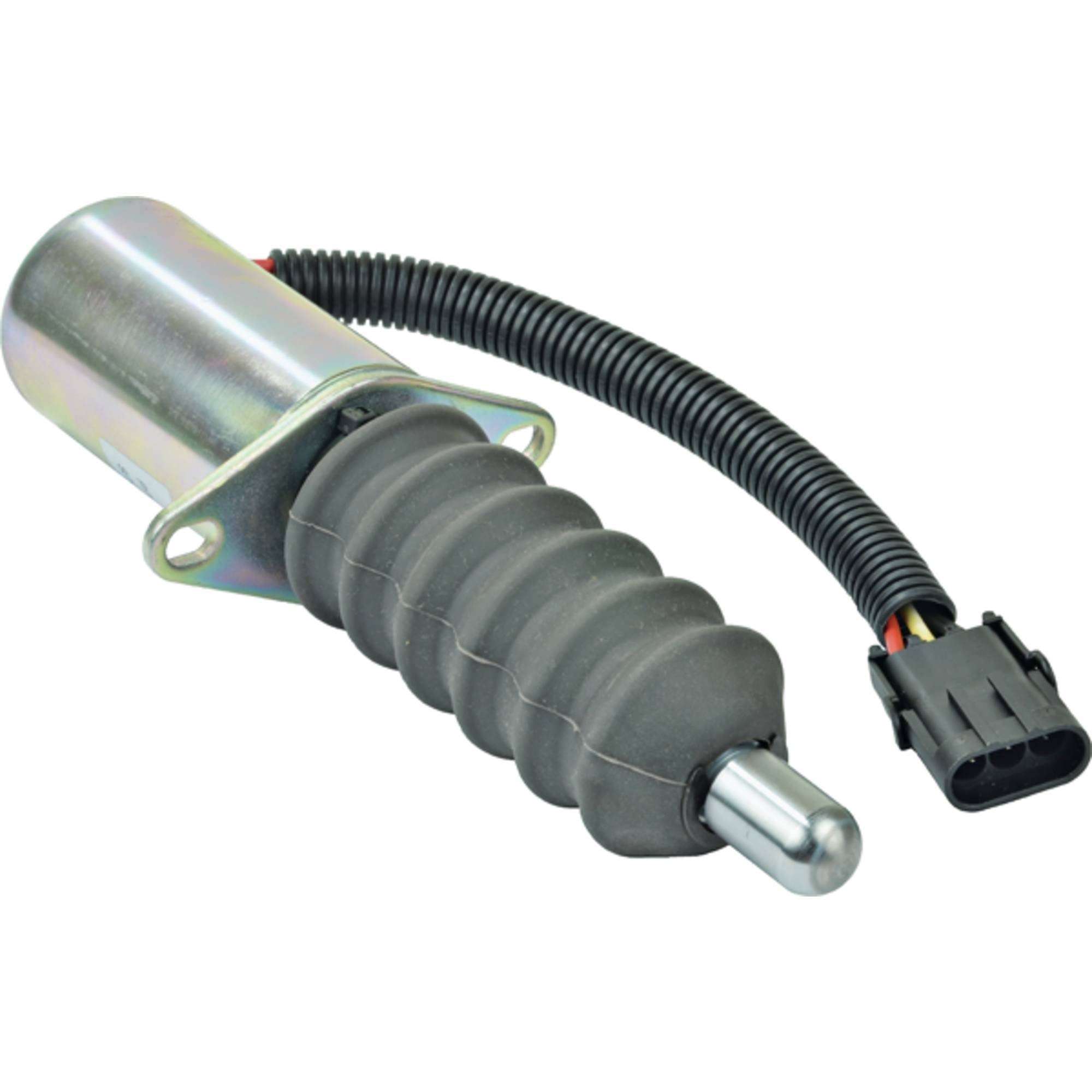 24V Cummins Shut Down Solenoid 240-22108 - DB Electrical Replacement for 3921980 P613A42V24 | Diesel Engine Repair