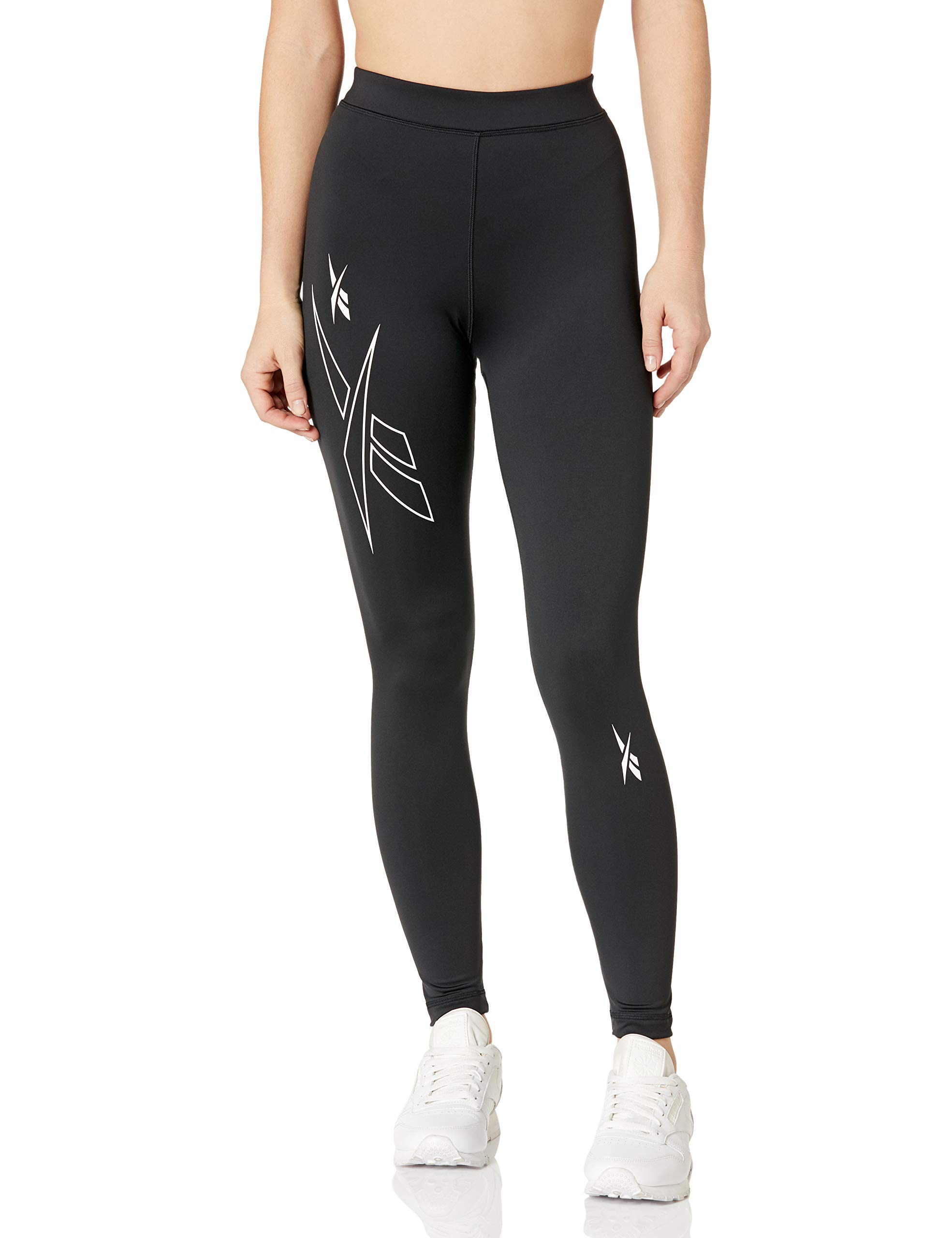 Reebok Women's Training Essentials High-Waisted Workout Leggings - Yoga, Gym & Running Tights for Women - Moisture-Wicking & Stretchy Activewear