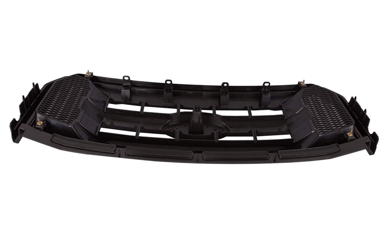 Bapmic FL3Z-8200-AA Front Black Honeycomb Mesh Hood Bumper Grille for 2015-2017 Ford F150 | Durable Replacement Part for Off-Road & Custom Truck Upgrades