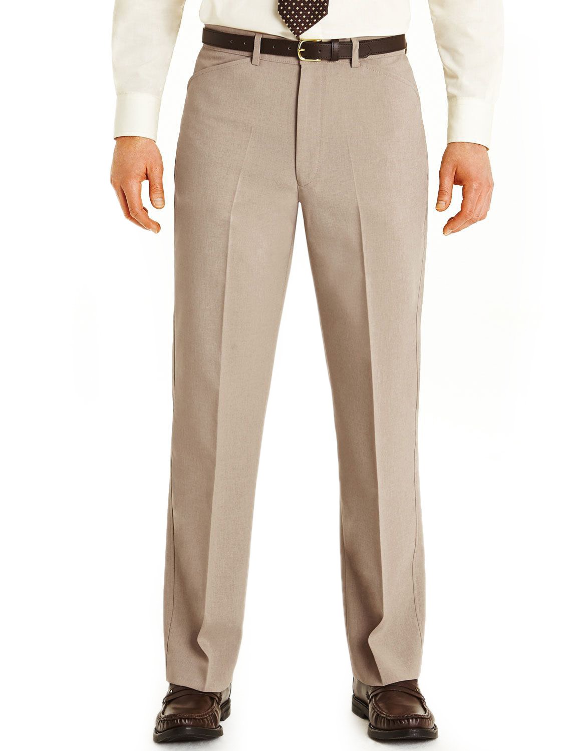 Stylish Men's Frogmouth Pocket Formal Pants - Versatile Office & Business Attire for Professional Look